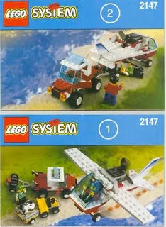 LEGO 2147-1 Dragon Fly — 183 pieces, Town theme