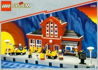 LEGO 2150-1 Train Station — 610 pieces, Train theme