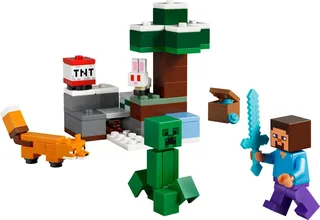 LEGO 21583-1 Steve's Taiga Adventure — 79 pieces, Minecraft theme