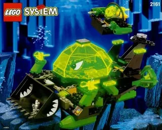 LEGO 2161-1 Aqua Dozer — 137 pieces, released 1997
