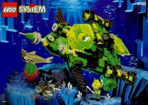 LEGO 2162-1 Hydro Reef Wrecker — 288 pieces, Aquazone theme