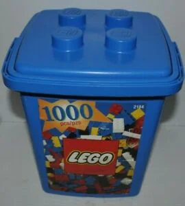 LEGO 2184-1 XL Bulk Bucket — 1000 pieces, Universal Building Set theme