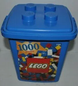 LEGO 2184-1 XL Bulk Bucket — 1000 pieces, released 1997
