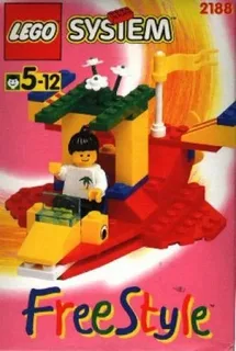 LEGO 2188-1 Speedboat — 58 pieces, Freestyle theme