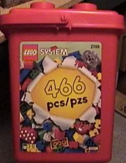 LEGO 2199-1 Large Bulk Bucket — 467 pieces, released 1997