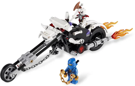 Skull Motorbike - View 2