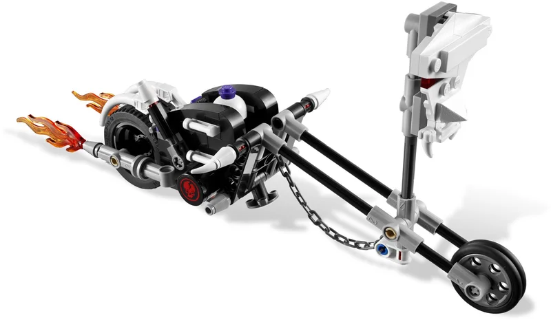 Skull Motorbike - View 8