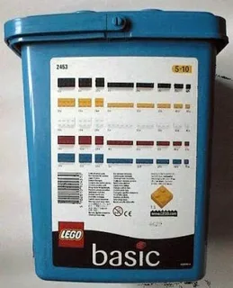 LEGO 2453-1 Large Bulk Bucket — 950 pieces, Universal Building Set theme