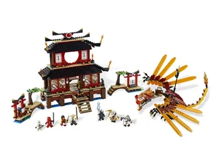 LEGO 2507-1 Fire Temple — 1174 pieces, Ninjago theme