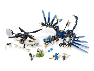 LEGO 2521-1 Lightning Dragon Battle — 645 pieces, Ninjago theme