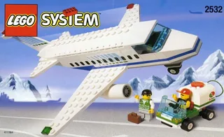 LEGO 2532-1 Aircraft and Ground Crew — 143 pieces, Town theme