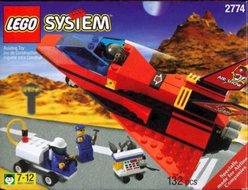 Airshow (Red Tiger) - LEGO Set 2774-1 - 1999