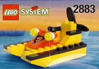 LEGO 2883-1 Boat — 30 pieces, released 1997