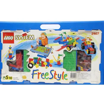 LEGO 2907-1 Play Desk — 91 pieces, Freestyle theme