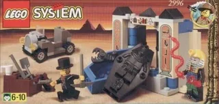 LEGO 2996-1 Adventurers Tomb — 81 pieces, Adventurers theme