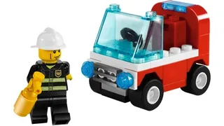 LEGO 30001-1 Fireman's Car — 39 pieces, City theme
