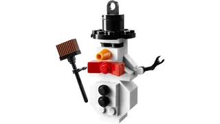 LEGO 30008-1 Snowman — 44 pieces, released 2009