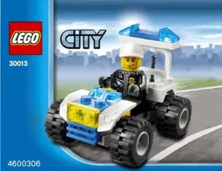 LEGO 30013-1 Police Quad — 34 pieces, released 2010