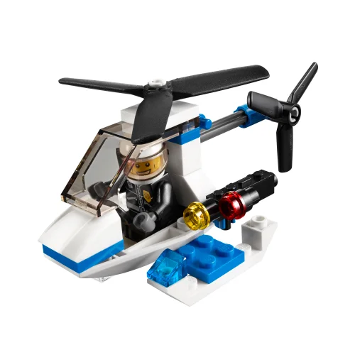 Police Helicopter - LEGO Set 30014-1 - 2011