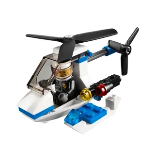 LEGO 30014-1 Police Helicopter — 32 pieces, released 2011