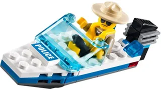 LEGO 30017-1 Police Boat — 35 pieces, released 2012