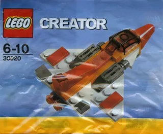 LEGO 30020-1 Jet — 43 pieces, released 2010