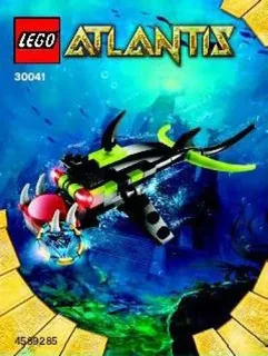 LEGO 30041-1 Piranha — 45 pieces, Atlantis theme