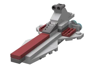 LEGO 30053-1 Republic Attack Cruiser - Mini — 41 pieces, released 2011