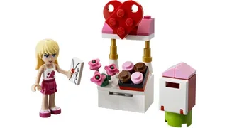 LEGO 30105-1 Stephanie and Mailbox — 41 pieces, Friends theme
