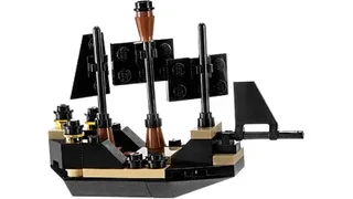 LEGO 30130-1 Mini Black Pearl — 47 pieces, released 2011