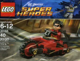 LEGO 30166-1 Robin and Redbird Cycle — 40 pieces, Super Heroes DC theme