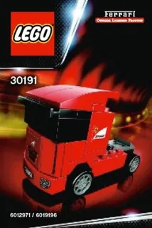 LEGO 30191-1 Scuderia Ferrari Truck — 41 pieces, Racers theme