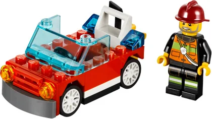 Fire Car - LEGO Set 30221-1 - 2013