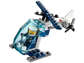 LEGO 30222-1 Police Helicopter — 33 pieces, City theme