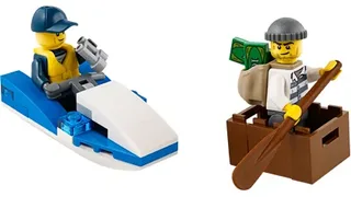 LEGO 30227-1 Police Watercraft — 36 pieces, released 2014
