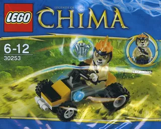 LEGO 30253-1 Leonidas' Jungle Dragster — 30 pieces, Legends of Chima theme