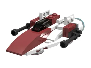 LEGO 30272-1 A-Wing Starfighter — 58 pieces, released 2015