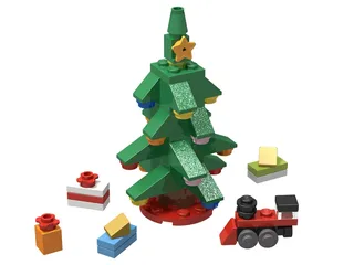 LEGO 30286-1 Christmas Tree — 65 pieces, released 2015