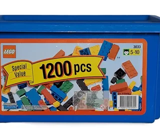 LEGO 3033-2 Basic Bulk Tub (Overseas Version) — 1200 pieces, Universal Building Set theme