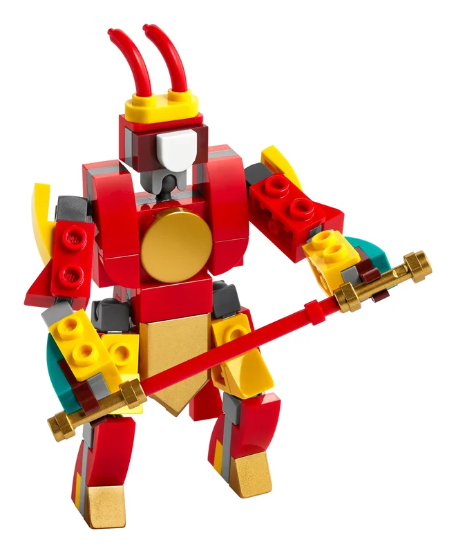 LEGO 30344-1 Mini Monkey King Warrior Mech — 65 pieces, Monkie Kid theme