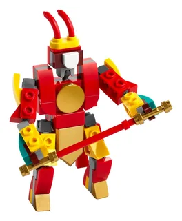 LEGO 30344-1 Mini Monkey King Warrior Mech — 65 pieces, Monkie Kid theme