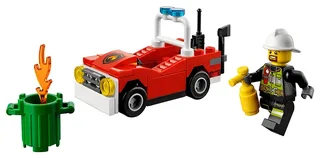 LEGO 30347-1 Fire Car — 53 pieces, released 2016