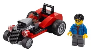 LEGO 30354-1 Hot Rod — 38 pieces, released 2017