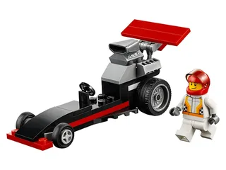 LEGO 30358-1 Dragster — 40 pieces, released 2018