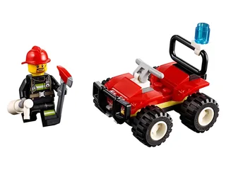LEGO 30361-1 Fire ATV — 39 pieces, released 2019