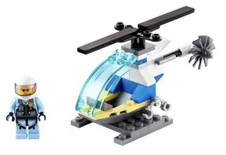 LEGO 30367-1 Police Helicopter — 39 pieces, released 2020