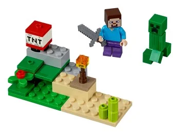 Steve and Creeper - LEGO Set 30393-1 - 2019