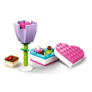 LEGO 30411-1 Chocolate Box & Flower — 75 pieces, released 2020