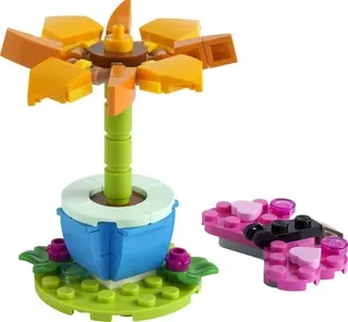 LEGO 30417-1 Garden Flower and Butterfly — 57 pieces, Friends theme
