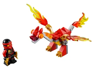 LEGO 30422-1 Kai's Mini Dragon — 40 pieces, released 2016